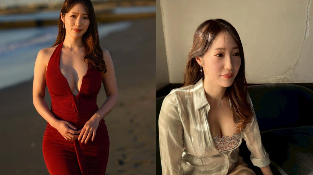 42歲女主播稻森雅轉戰AV。（圖／翻攝X）